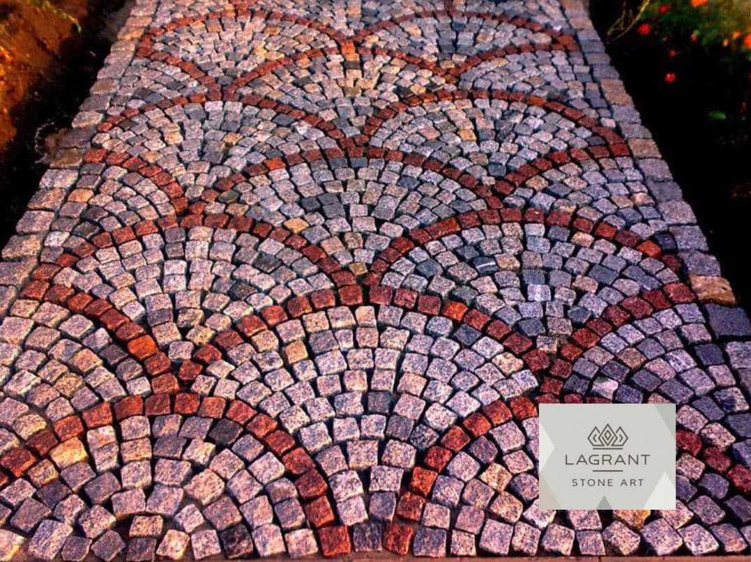 Cobblestone Pavement 20x10x5 Leznikovskoye